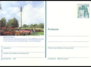 D,Bund Mi.Nr. P 125 Bildpostkarte Burg Eltz, Dortmund (WSt.MiNr.915)
