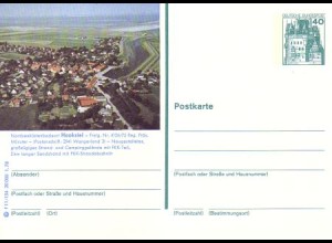 D,Bund Mi.Nr. P 125 Bildpostkarte Burg Eltz, Hooksiel (WSt.MiNr.915)