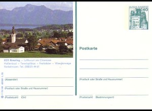 D,Bund Mi.Nr. P 125 Bildpostkarte Burg Eltz, Rimsting (WSt.MiNr.915)