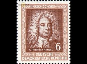 D,DDR Mi.Nr. 308 Händel Fest in Halle, G. Friedrich Händel (6)