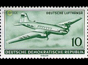 D,DDR Mi.Nr. 513 Deutsche Lufthansa (Ost), Flugzeug Iljuschin (10)
