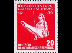 D,DDR Mi.Nr. 533 Turn- + Sportfest Leipzig. Turner an Ringen (20)