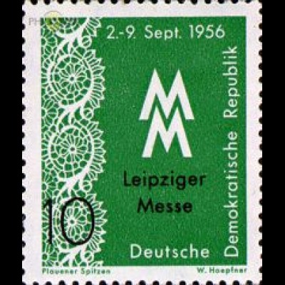 D,DDR Mi.Nr. 536 Leipziger Herbstmesse, Plauener Spitzen (10)