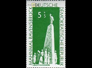D,DDR Mi.Nr. 566 Int. Befreiungstag, Mahnmal Ravensbrück (5+5)