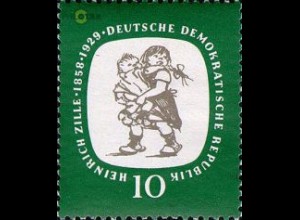 D,DDR Mi.Nr. 624 Heinrich Zille, Zillegören (10)