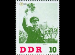 D,DDR Mi.Nr. 864 Besuch Kosmonaut Titow, Titow in Leipzig (10)