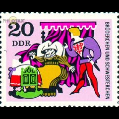 D,DDR Mi.Nr. 1548 Dt. Märchen, Brüderchen und Schwesterchen (20)