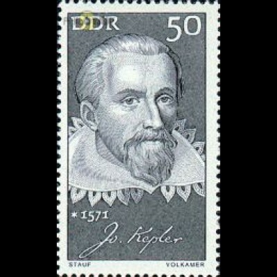 D,DDR Mi.Nr. 1649 Berühmte Persönlichkeiten, Johannes Kepler (50)