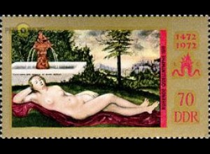 D,DDR Mi.Nr. 1772 Lucas Cranach, Ruhende Quellnymphe (70)