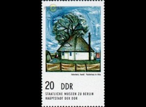 D,DDR Mi.Nr. 2003 Gemälde Fischerhaus in Vitte von Hakenbeck (20)