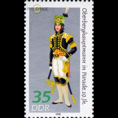 D,DDR Mi.Nr. 2321 Paradetrachten, Oberberghauptmann (35)