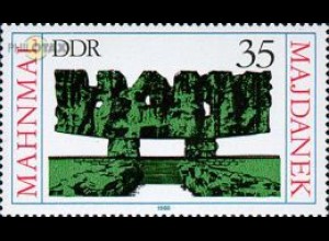 D,DDR Mi.Nr. 2538 Mahn- und Gedenkstätte Majdanek (35)