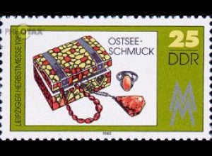 D,DDR Mi.Nr. 2734 Leipziger Herbstmesse 82, VEB Ostseeschmuck Erzeugnisse (25)