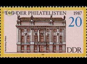 D,DDR Mi.Nr. 3119 Tag der Philatelisten, Wartenbergpalais, Berlin (20)