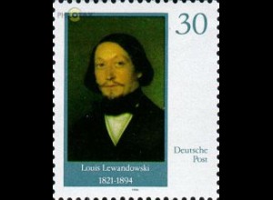 D,DDR Mi.Nr. 3358 Neue Synagoge Berlin, Louis Lewandowski, Komponist (30)