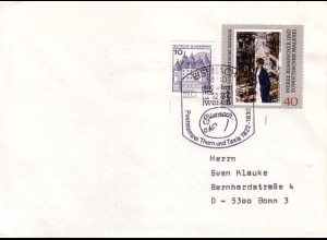 Deutsche Einheit Mischfrankatur mit DDR 1532, Bund 913 C