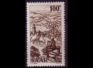 D, Saar, Mi.Nr. 288 Freim. Industr. Handel Landwirtschaft (Saar IV) (100 Fr)