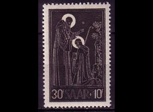 D, Saar, Mi.Nr. 347 Benedektiner-Abtei Tholey (30+10 Fr)