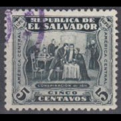 El Salvador Mi.Nr. 424 Freim. Landesmotive, Verschwörung von 1811 (5)