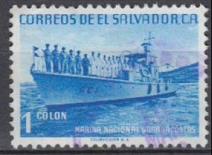 El Salvador Mi.Nr. 745 Freim. Küstenwachboot (1)