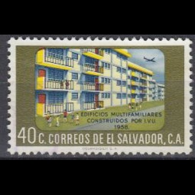 El Salvador Mi.Nr. 820 Freim. Siedlung für kinderreiche Familien (40)