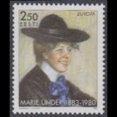 Estland Mi.Nr. 279 Europa 96, Berühmte Frauen, Marie Under, Dichterin (2,50)