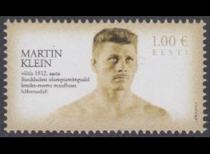 Estland Mi.Nr. 737 M.Klein, Ringer, Silbermedaillengewinner Olympia 1912 (1,00)