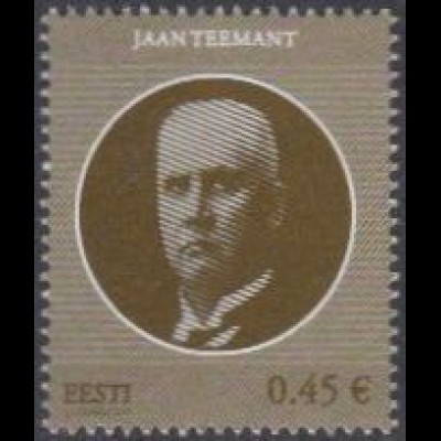 Estland Mi.Nr. 742 Staatsoberhaupt Jaan Teemant (0,45)