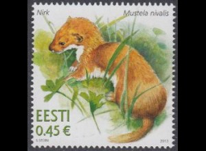 Estland Mi.Nr. 767 Wildtiere Estlands, Mauswiesel (0,45)