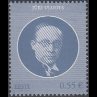 Estland MiNr. 814 Staatsoberhäupter, Jüri Uluots (0,55)