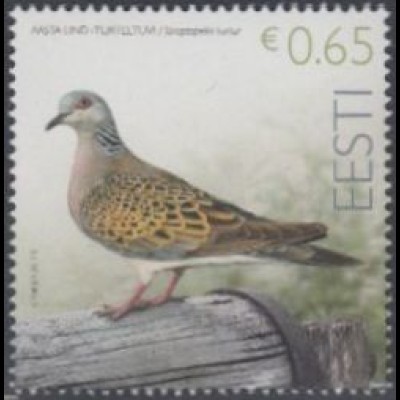 Estland MiNr. 882 Vogel des Jahres, Turteltaube (0,65)