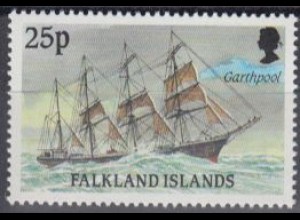 Falklandinseln Mi.Nr. 499I Freim. Kap Hoorn-Umsegler, Garthpool (25)