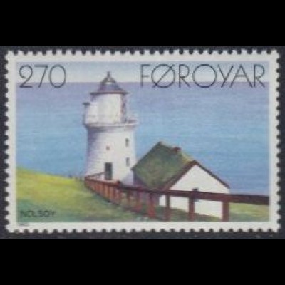 Färöer Mi.Nr. 121 Leuchtturm Nólsoy (270)
