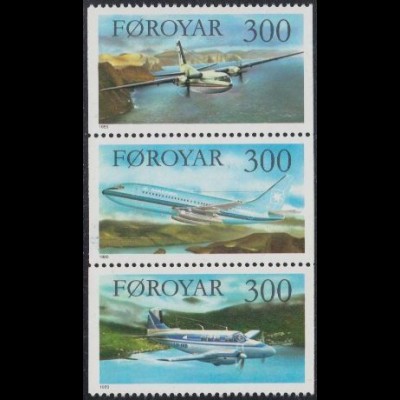 Färöer Mi.Nr. Zdr. S 4 Flugzeuge, Fokker, Boeing, Beechcraft