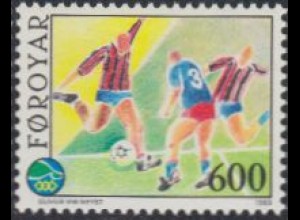 Färöer Mi.Nr. 188 Int.Sportspiele der kleinen Inseln, Fußball (600)