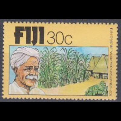 Fidschi-Inseln Mi.Nr. 393 Einreise ind. Feldarbeiter, Zuckerrohrplantage (30)