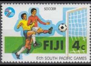 Fidschi-Inseln Mi.Nr. 395 Südpazifische Sportspiele, Fußball (4)