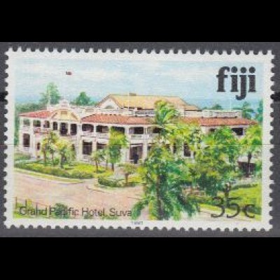 Fidschi-Inseln Mi.Nr. 410VI Freim. Grand-Pacific-Hotel, Suva (35)