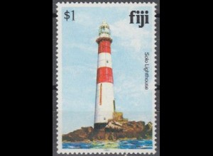 Fidschi-Inseln Mi.Nr. 413VI Freim. Solo Leuchtturm (1)