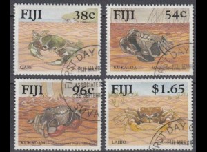 Fidschi-Inseln Mi.Nr. 640-43 Krabben (4 Werte)