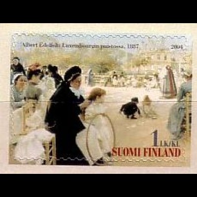 Finnland Mi.Nr. 1707 150. Geburtstag von Albert Edelfelt (selbskl.) (1.Klasse)
