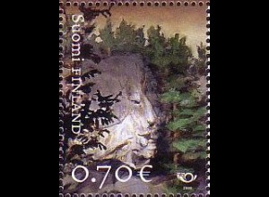 Finnland Mi.Nr. 1906 Norden, nordische Mythen, Gesicht am Felsen Ristina (0,70)
