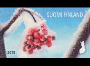 Finnland MiNr. 2609 Winterliche Grüße, Vogelbeere, skl (-)