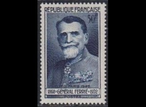 Frankreich MiNr. 855 CITT Kongress, Gustave Ferrié (50)