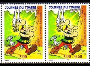 Frankreich Mi.Nr. Zdr.3367-68C Tag der Briefmarke, Asterix