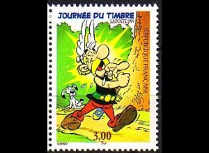 Frankreich Mi.Nr. 3367C Tag der Briefmarke, Asterix, gez. 13 1/4:12 3/4 (3,00)