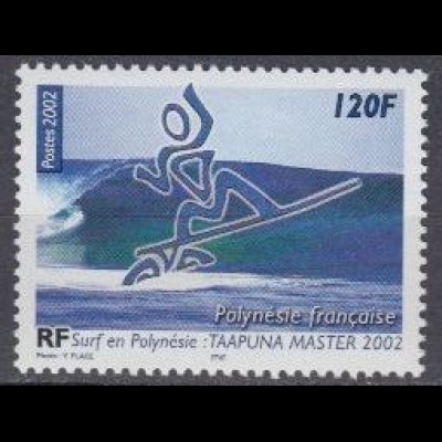 Franz. Polynesien Mi.Nr. 877 Int. Surf-Wettbewerb Taapuna Master 2002 (120)