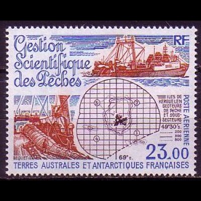 Franz. Geb. i.d. Antarktis Mi.Nr. 323 Bewirtschaftung der Fischbestände (23,00)