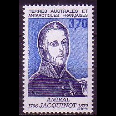 Franz. Geb. i.d. Antarktis Mi.Nr. 346 200. Geb. v. Admiral Jacquinot (3,70)