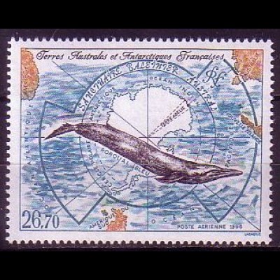 Franz. Geb. i.d. Antarktis Mi.Nr. 353 Walschutzzone im Südpolarmeer (26,70)